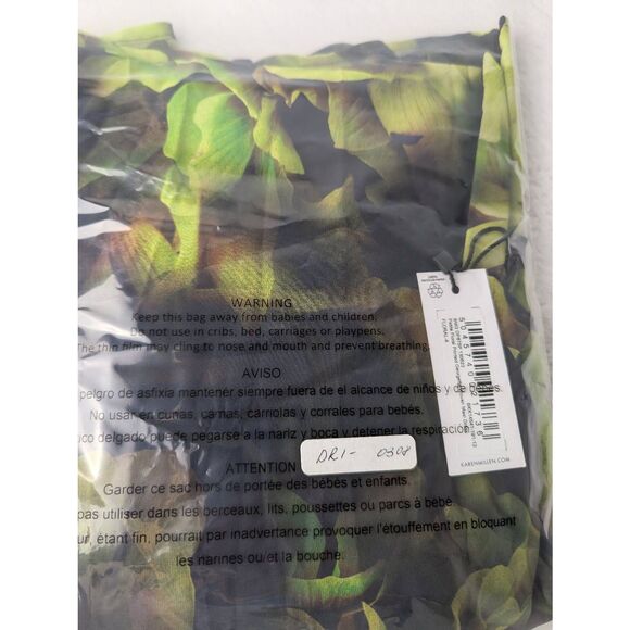 Karen Millen Floral‎ Printed Georgette Woven Maxi Dress size 0 NWT - Picture 13 of 14